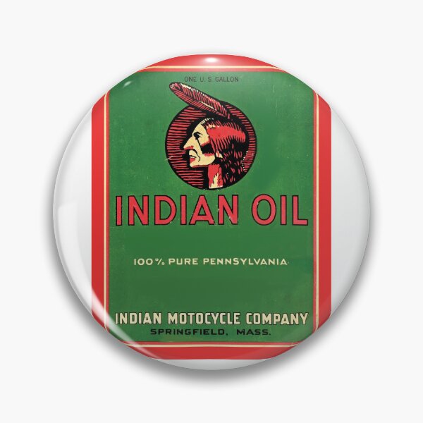 Artikelvorschau, Vintage Indian Oil entworfen und verkauft von QuayTradingCo.