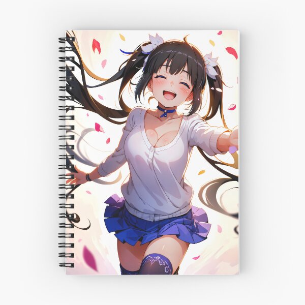 Item preview, Anime Hestia Danmachi Anime Girl Waifu Fantasy Spring Petals Cute Joyful designed and sold by TanglenRabbit.