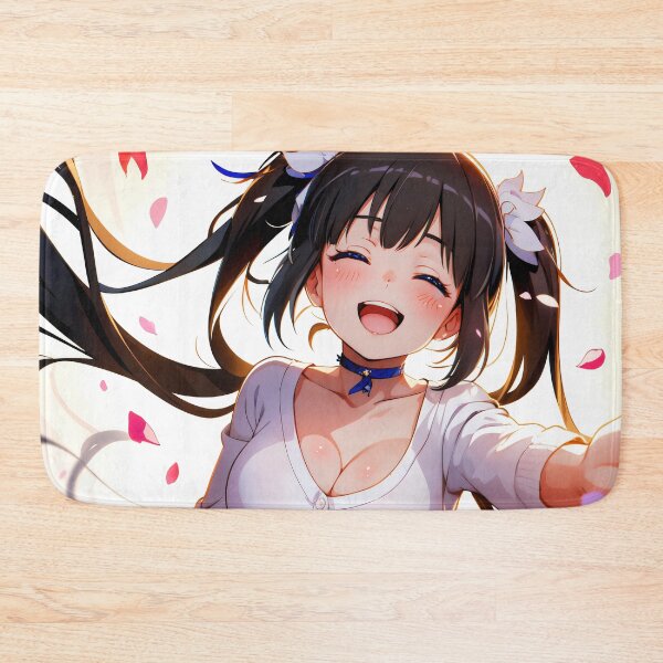 Item preview, Anime Hestia Danmachi Anime Girl Waifu Fantasy Spring Petals Cute Joyful designed and sold by TanglenRabbit.