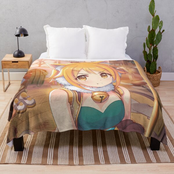 Item preview, Hiyori Adventurer Morning Routine Princess Connect Anime Girl designed and sold by TanglenRabbit.