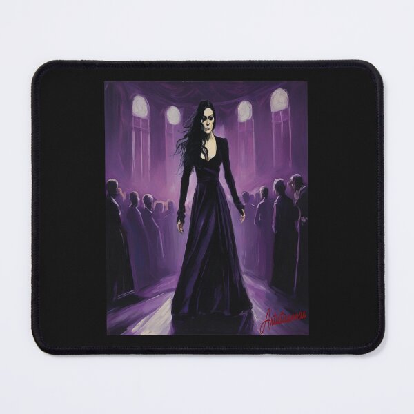 Item preview, Gothic Purple Stage Powerful Female Metal Icon designed and sold by Artisticanvas.