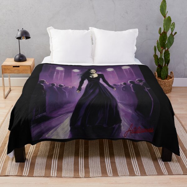 Item preview, Gothic Purple Stage Powerful Female Metal Icon designed and sold by Artisticanvas.