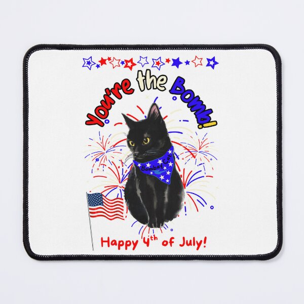 Item preview, 4th of July You're the Bomb Bombay Cat designed and sold by MYCatStuff.