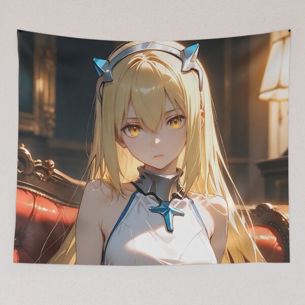 Item preview, Ais Wallenstein Anime Danmachi Fantasy Hall Serenity Anime Girl Waifu designed and sold by TanglenRabbit.