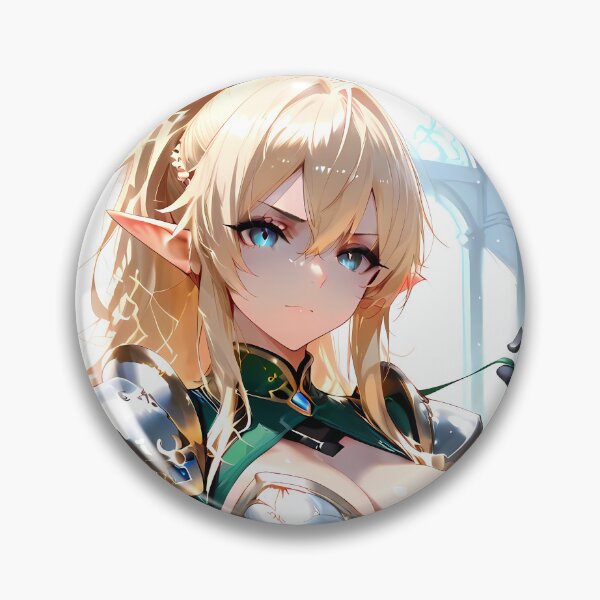 Item preview, Ryuu Lion Danmachi Anime Elf Armor Fantasy Warrior designed and sold by TanglenRabbit.