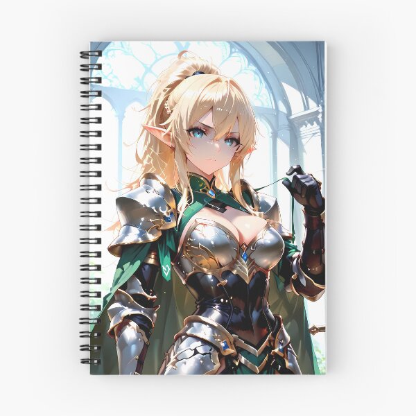 Item preview, Ryuu Lion Danmachi Anime Elf Armor Fantasy Warrior designed and sold by TanglenRabbit.