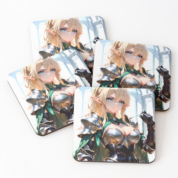 Item preview, Ryuu Lion Danmachi Anime Elf Armor Fantasy Warrior designed and sold by TanglenRabbit.