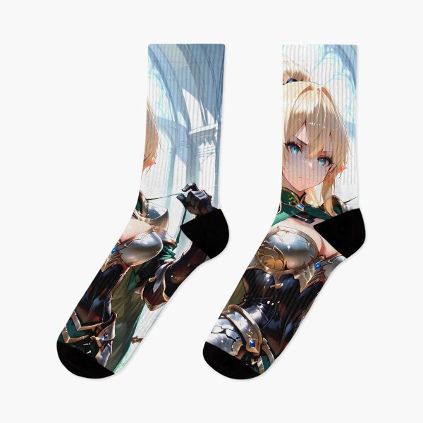Item preview, Ryuu Lion Danmachi Anime Elf Armor Fantasy Warrior designed and sold by TanglenRabbit.