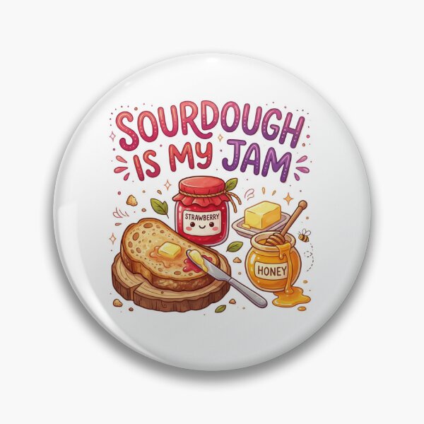 Item preview, Sourdough Is My Jam Cute Funny Baker Design designed and sold by Winarrts.