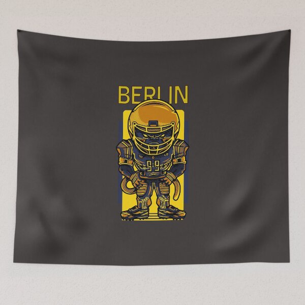 Item preview, Aggressive Berlin Football Mascot Design designed and sold by StyleStorage.