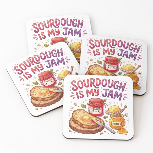 Item preview, Sourdough Is My Jam Cute Funny Baker Design designed and sold by Winarrts.