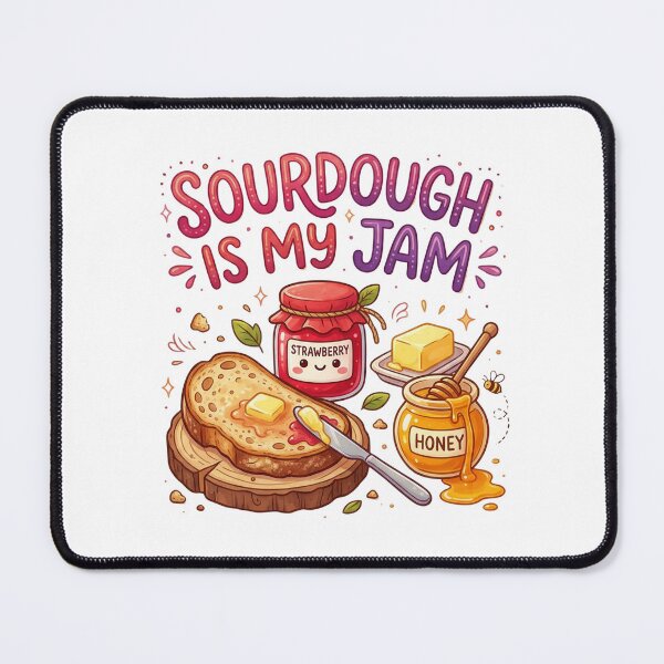 Item preview, Sourdough Is My Jam Cute Funny Baker Design designed and sold by Winarrts.