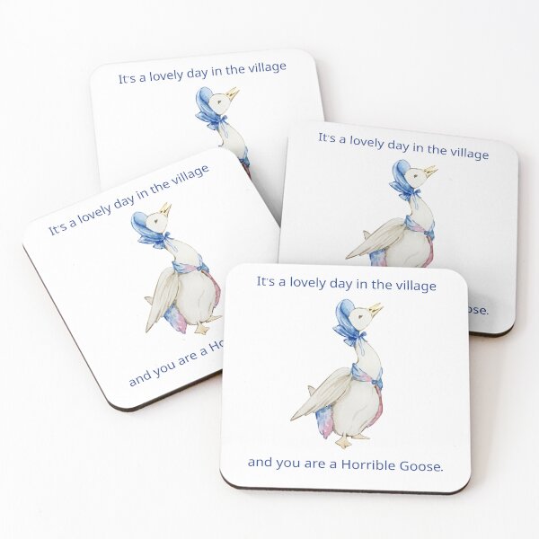 Item preview, A Horrible Goose (Untitled Goose Game) designed and sold by PettyPossum.