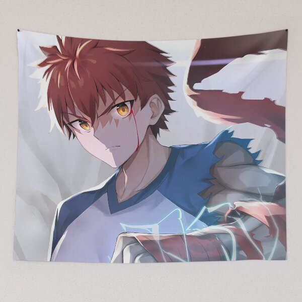 Item preview, Shirou Emiya Fate Stay Night Lightning Fist designed and sold by TanglenRabbit.