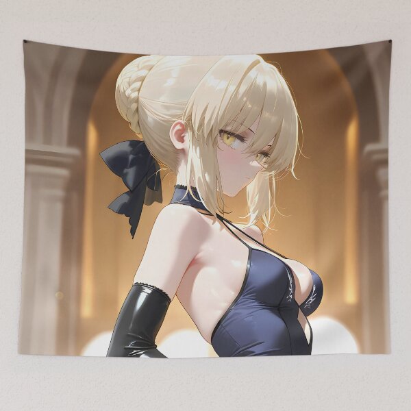 Item preview, Saber Alter Fate Stay Night Graceful Gothic Knight designed and sold by TanglenRabbit.