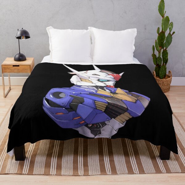 Item preview, Gundam Aerial Head – Anime Gundam Style Cyberpunk Armor Illustration designed and sold by Dyan4.