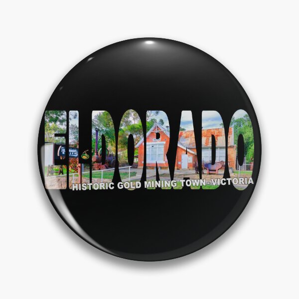 Item preview, ELDORADO Historic Gold Mining Town Victoria - Museum and School Pan Pick designed and sold by Adam Gormley.