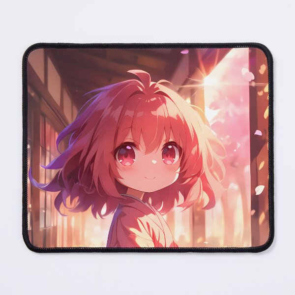 Item preview, Minori Kushieda Toradora Chibi Kimono Sunset Cherry Blossoms designed and sold by TanglenRabbit.