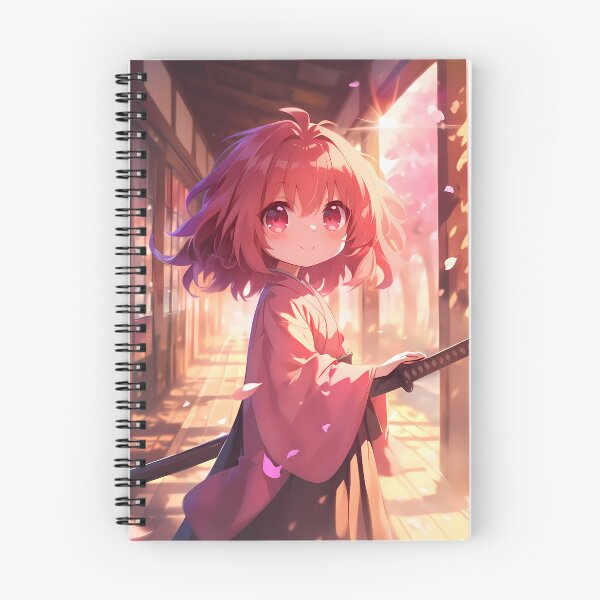 Item preview, Minori Kushieda Toradora Chibi Kimono Sunset Cherry Blossoms designed and sold by TanglenRabbit.