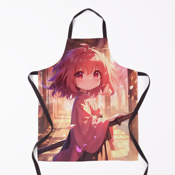 Item preview, Minori Kushieda Toradora Chibi Kimono Sunset Cherry Blossoms designed and sold by TanglenRabbit.