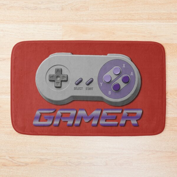 Item preview, SUPER GAMER - #AC2E24 designed and sold by Marlon Oseguera.