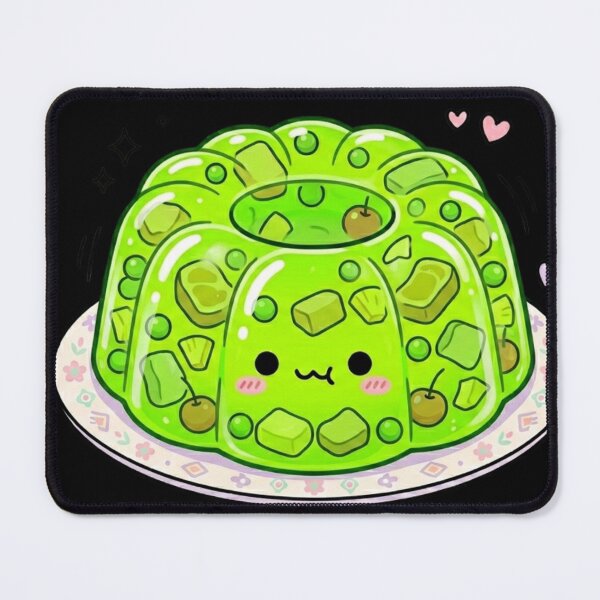 Item preview, Kawaii Retro Gelatin Dinner Sticker | Funny 70s Aspic Food Art | Cute Pastel Gelatin Dessert Aesthetic designed and sold by Eart98.
