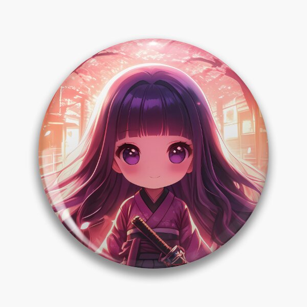 Item preview, Tomoyo Daidouji Cardcaptor Sakura Chibi Waifu Kimono Sakura Glow designed and sold by TanglenRabbit.
