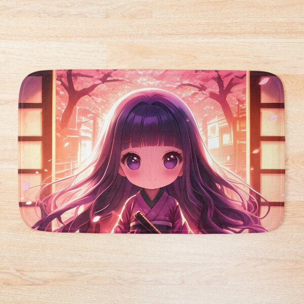 Item preview, Tomoyo Daidouji Cardcaptor Sakura Chibi Waifu Kimono Sakura Glow designed and sold by TanglenRabbit.