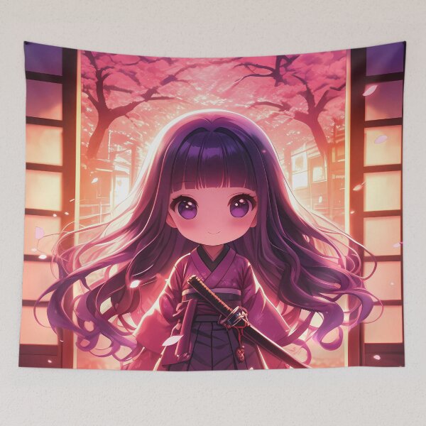Item preview, Tomoyo Daidouji Cardcaptor Sakura Chibi Waifu Kimono Sakura Glow designed and sold by TanglenRabbit.
