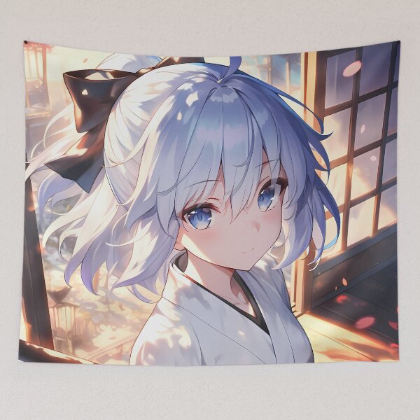 Item preview, Morgan Fate Grand Order Soft Light Shrine Window Serenity designed and sold by TanglenRabbit.