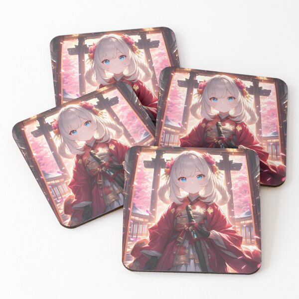 Item preview, Marie Antoinette Fate Grand Order Red Kimono Sakura Chibi designed and sold by TanglenRabbit.