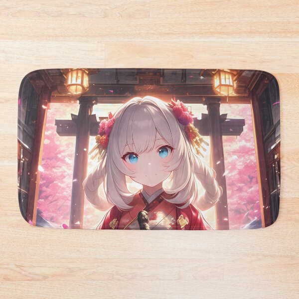 Item preview, Marie Antoinette Fate Grand Order Red Kimono Sakura Chibi designed and sold by TanglenRabbit.