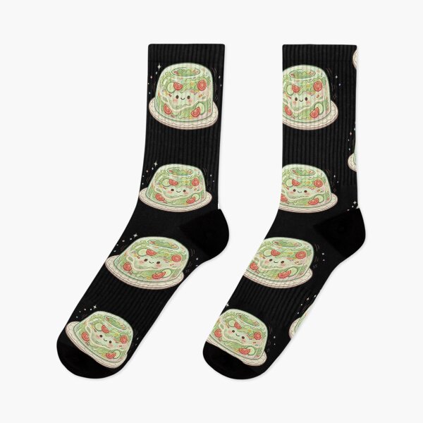 Item preview, Kawaii Salad Gelatin Sticker | Funny Retro Aspic Food | Cute Pastel Healthy Art designed and sold by Eart98.