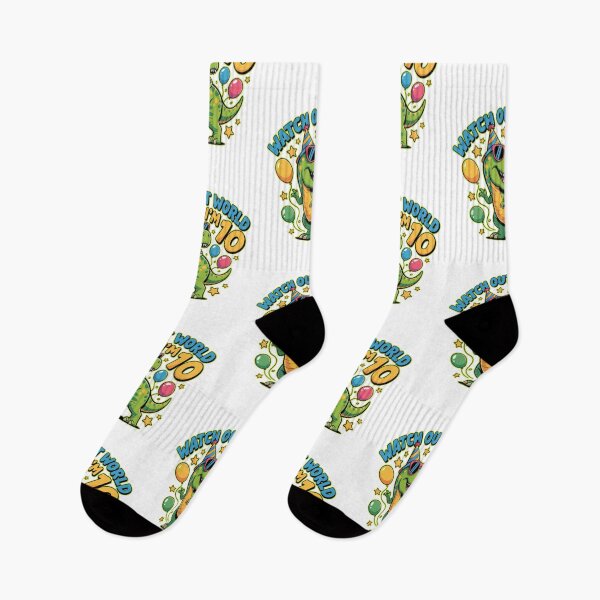 Item preview, Watch Out World I’m 10 Dinosaur Lovers Birthday designed and sold by Nzgiftsandmore.