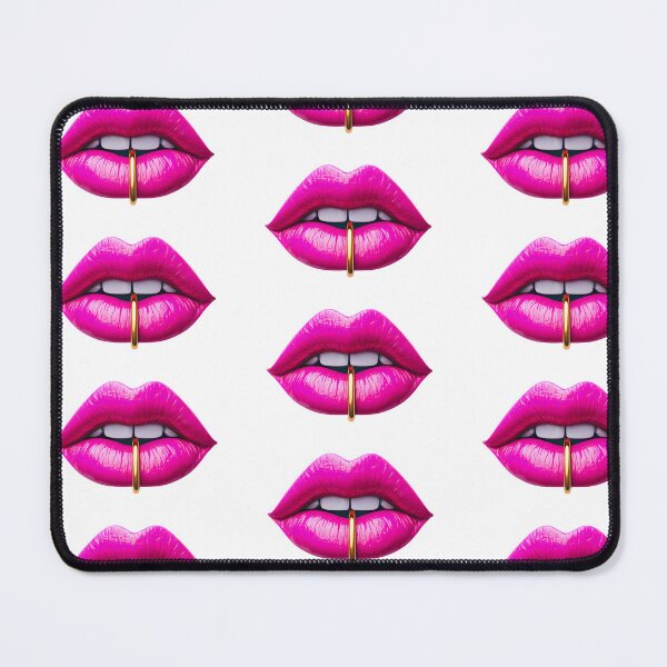 Item preview, Bubblegum Pink Baddie Lip print designed and sold by TheCdnGal.
