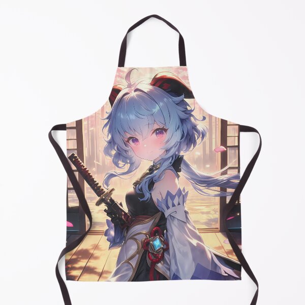 Item preview, Ganyu Genshin Impact Pastel Kimono Cherry Blossom Glow designed and sold by TanglenRabbit.