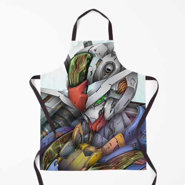 Item preview, Gundam Aerial – Futuristic Anime Robot Armor with Neon Tech Core designed and sold by Dyan4.