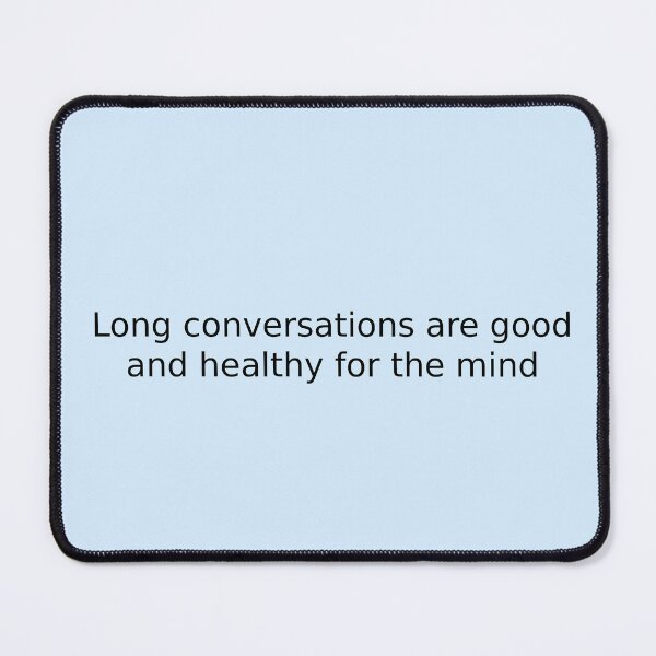 Item preview, Long conversations are good and healthy for the mind designed and sold by English Learning.