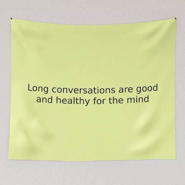 Item preview, Long conversations are good and healthy for the mind designed and sold by English Learning.