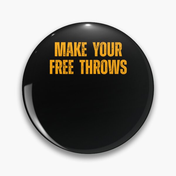 Item preview, Make Your Free Throws Basketball Player Motivation designed and sold by snowry.