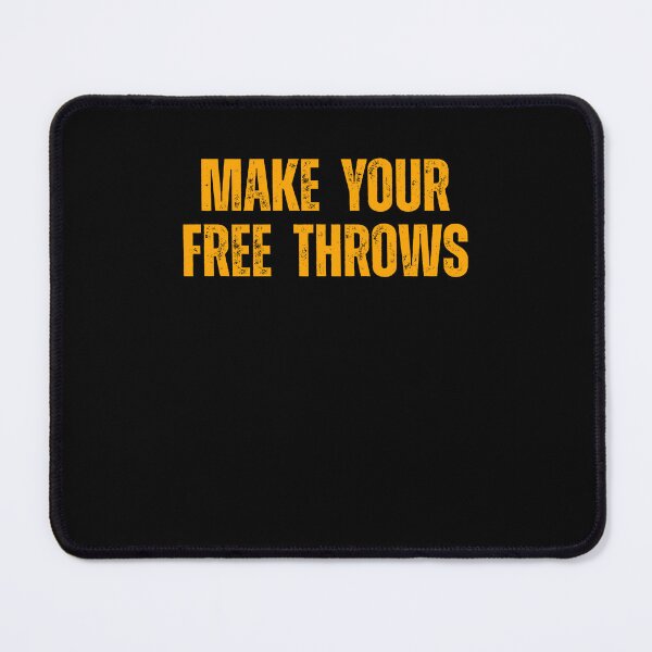 Item preview, Make Your Free Throws Basketball Player Motivation designed and sold by snowry.