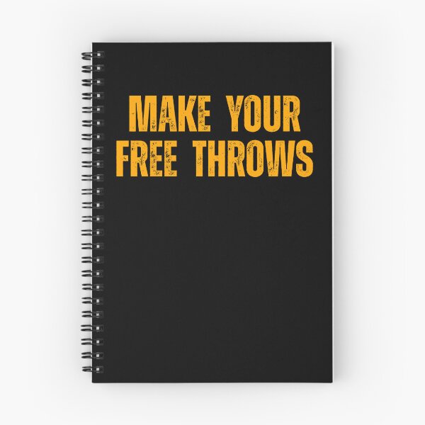 Item preview, Make Your Free Throws Basketball Player Motivation designed and sold by snowry.