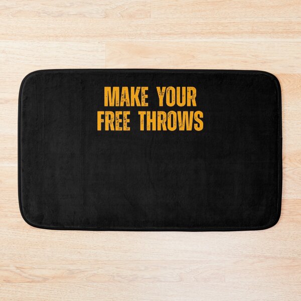 Item preview, Make Your Free Throws Basketball Player Motivation designed and sold by snowry.