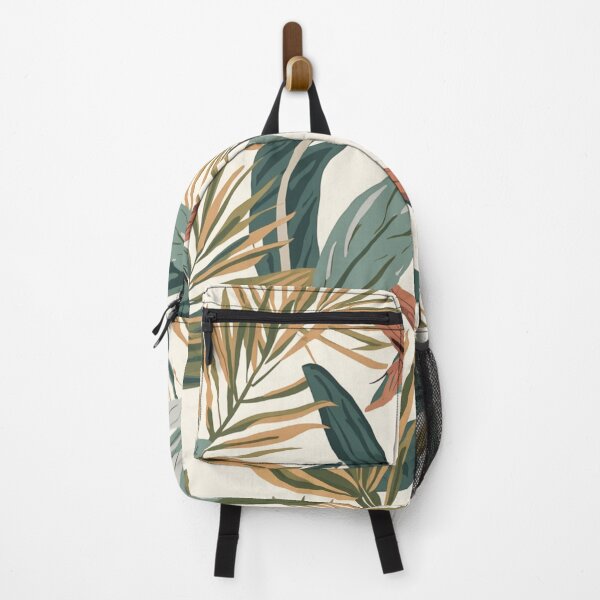 Item preview, Tropical Pattern Leaves Shades Of Green and Teal designed and sold by burbankdesigns.