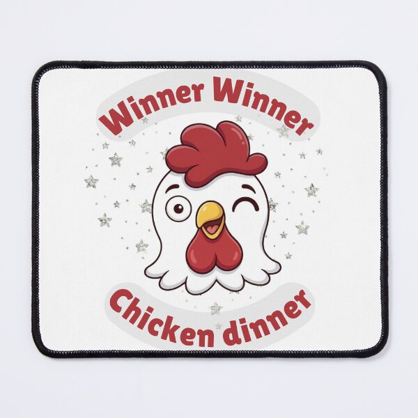 Item preview, Winner Winner Chicken Dinner - Cute Winking Rooster Graphic designed and sold by Humanity brush .
