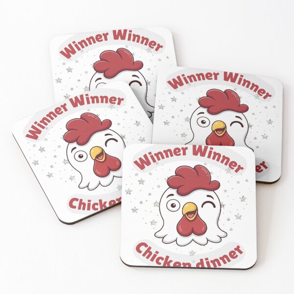 Item preview, Winner Winner Chicken Dinner - Cute Winking Rooster Graphic designed and sold by Humanity brush .