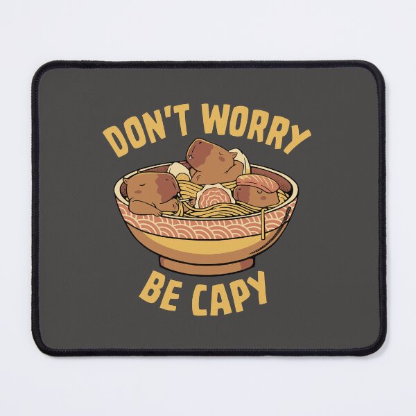 Item preview, Don't Worry Be Capy Noods by Tobe Fonseca designed and sold by Tobe Fonseca®.
