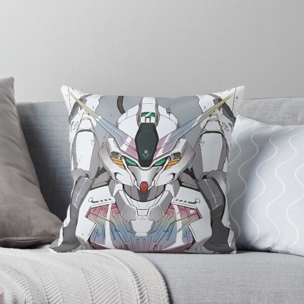 Item preview, White Mecha Robot – Futuristic Anime Gundam Style Armor with Neon Core designed and sold by Dyan4.