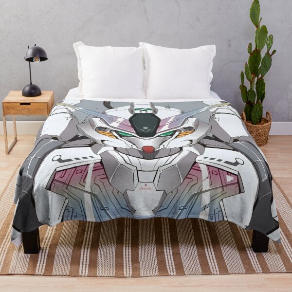 Item preview, White Mecha Robot – Futuristic Anime Gundam Style Armor with Neon Core designed and sold by Dyan4.