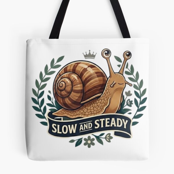 Item preview, Slow and Steady Snail - Aesthetic Anime Nature Design designed and sold by DriftScents.
